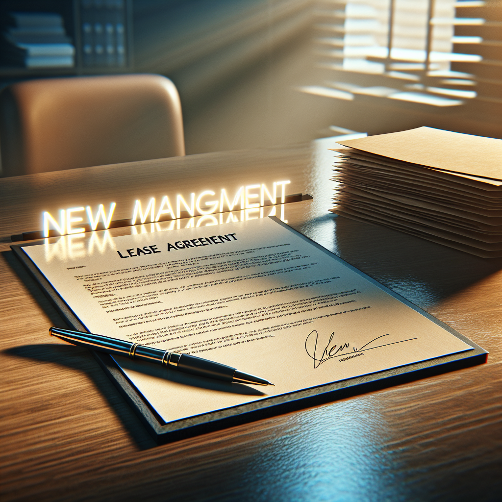 You are currently viewing Can New Management Change Lease Agreement