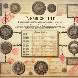 Read more about the article What Does A Chain Of Title Document Establish
