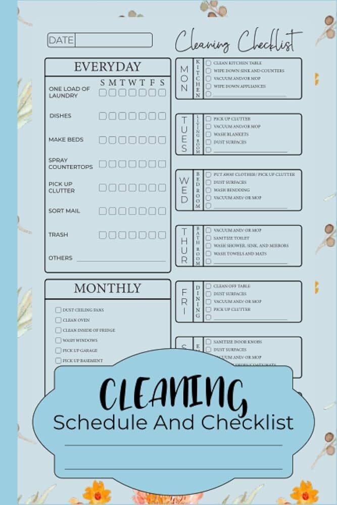 Customizing Your Cleaning Plan