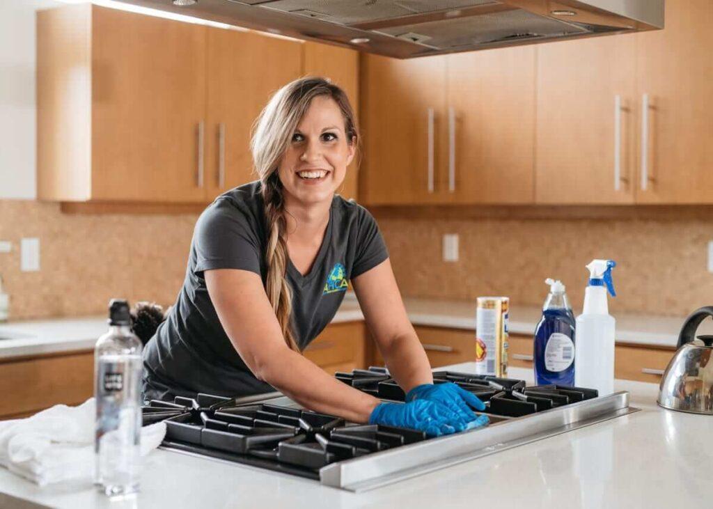 Starting with Kitchen Cleaning